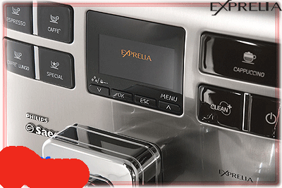 Панель управления кофемашины Philips-Saeco Exprelia
