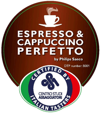 Saeco Intelia награждена знаком качества «Espresso Perfetto»