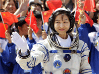 Лю Ван - китайская женщина-космонавт